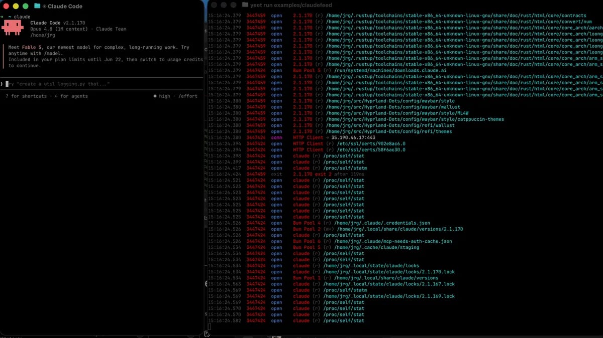 Inspect all agent actions