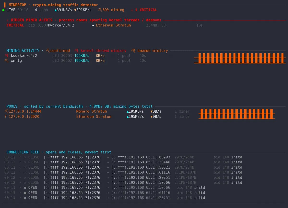 Detect malicious network activity